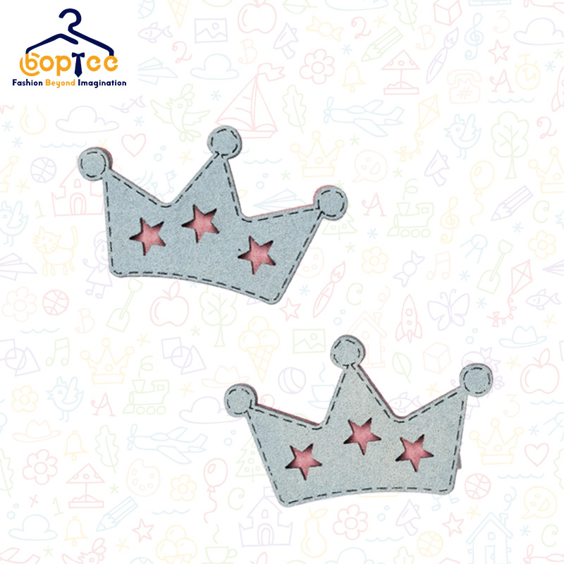 Boptee Hair Clips In Crown Shape