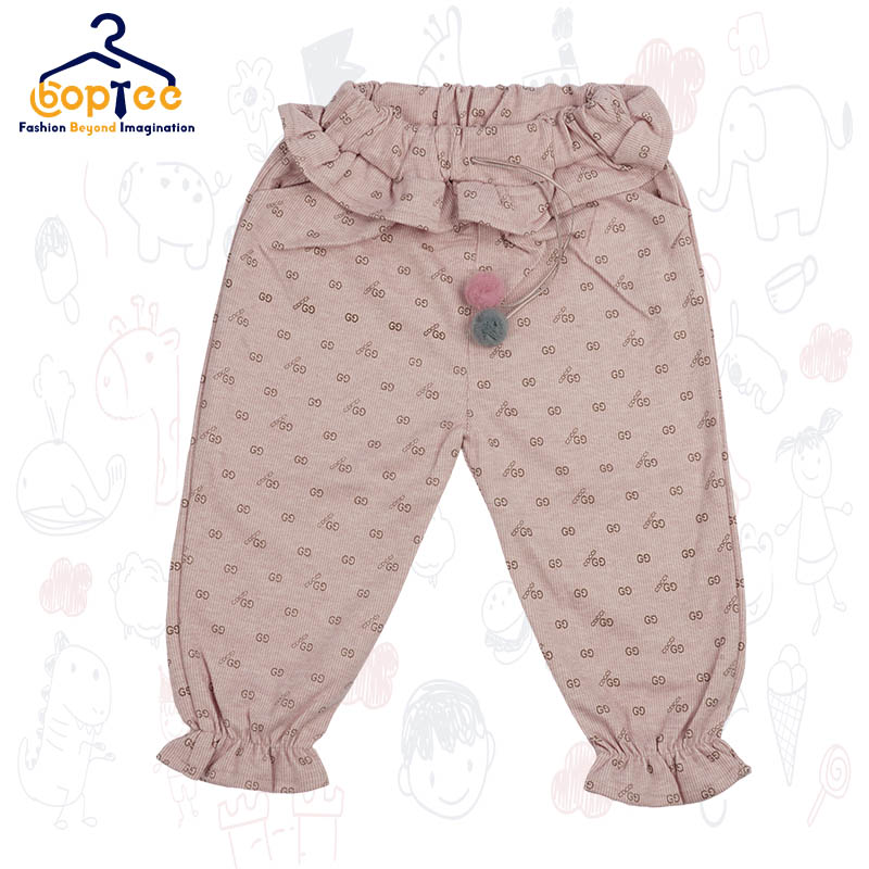 Boptee Full Length Lounge Pant - Pink color